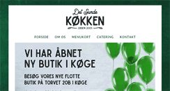 Desktop Screenshot of detsundekoekken.dk
